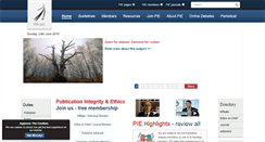 Desktop Screenshot of integrity-ethics.com